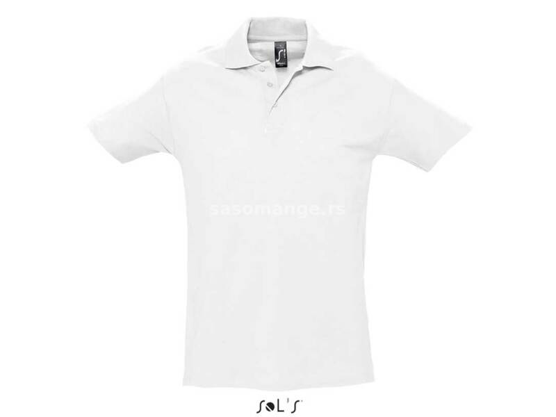 Sols Polo majica za muškarce Spring II White veličina 3XL 11362