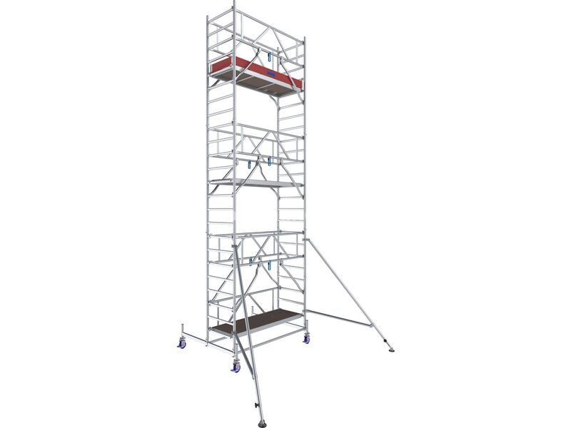 Krause aluminijumska pokretna skela STABILO 10, radna v. 7,4m (2,00x0,75m) - 771056