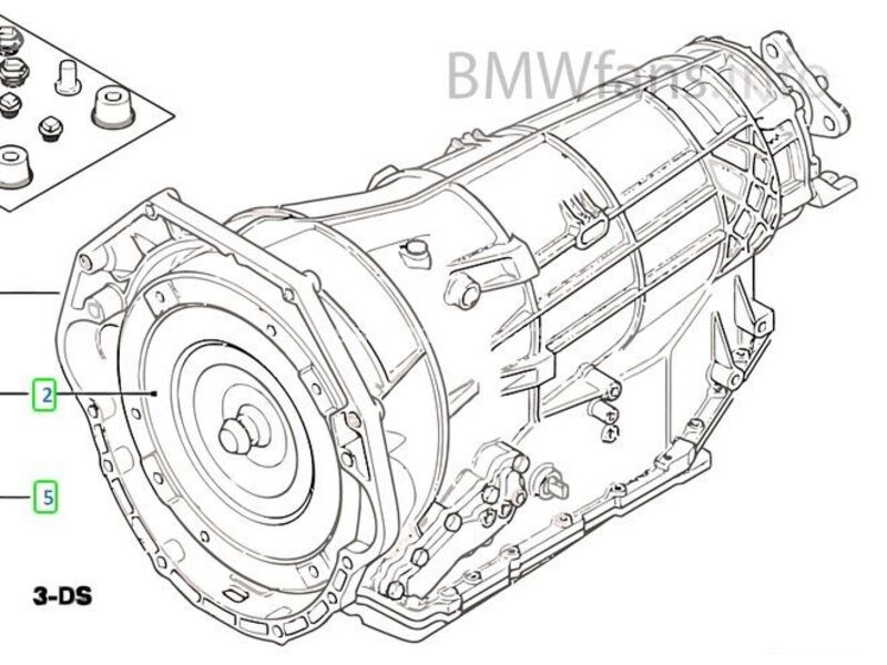 BMW E38 740d M67 Automatski menjač (251)