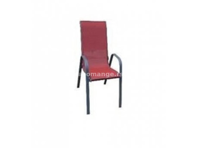 Green Bay COMO Baštenska stolica crvena