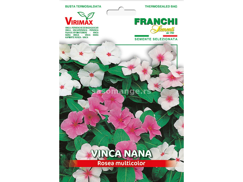 Cveće Vinka mix - seme 5 kesica Franchi Sementi Virimax