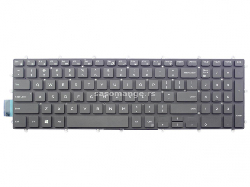 Tastatura za Dell Inspiron 15-5000 5565 5567 17 5765 5767 P66F bez pozadinskog osvetljenja