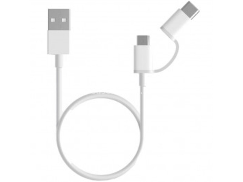 XIAOMI Mi 2-in-1 USB Cable Micro USB to Type C (30cm)