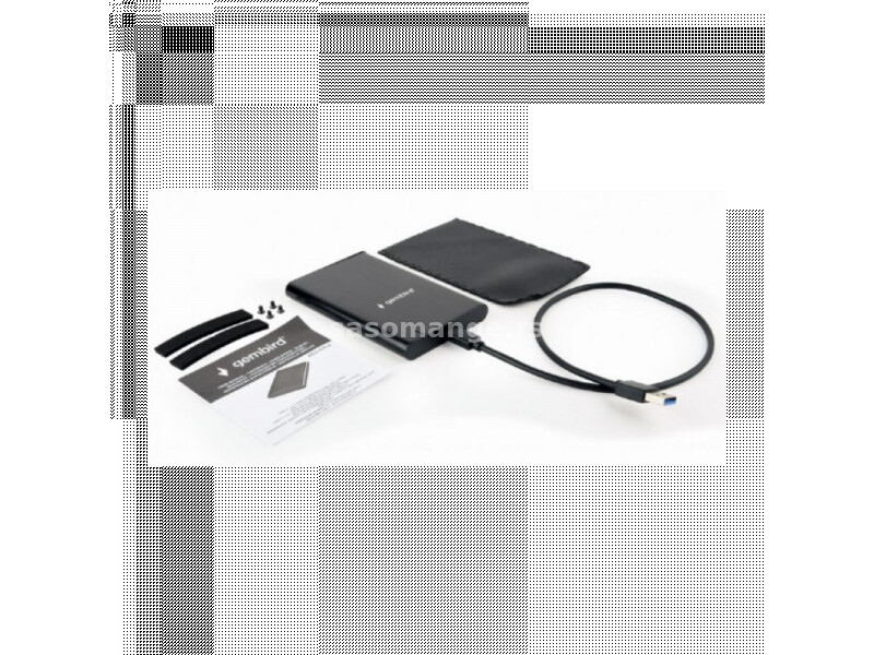 HDD Rack 3.0 Gembird EE2-U3S-6 Aluminium Black