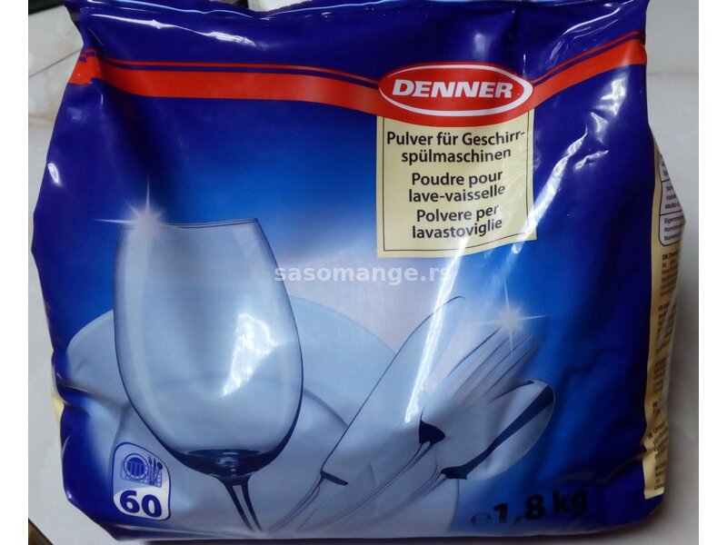 Prašak za mašinsko pranje sudova Denner 1,8 kg