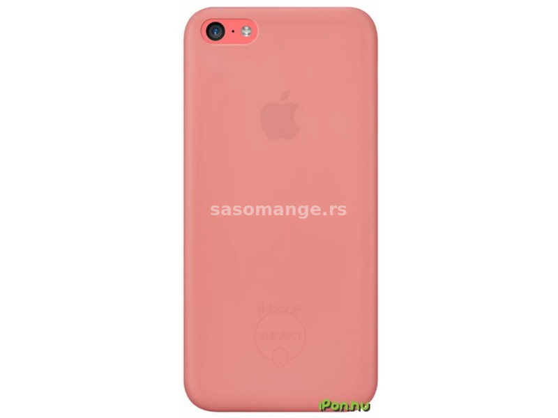 OZAKI O!coat 0.3 Jelly iPhone 5c case red