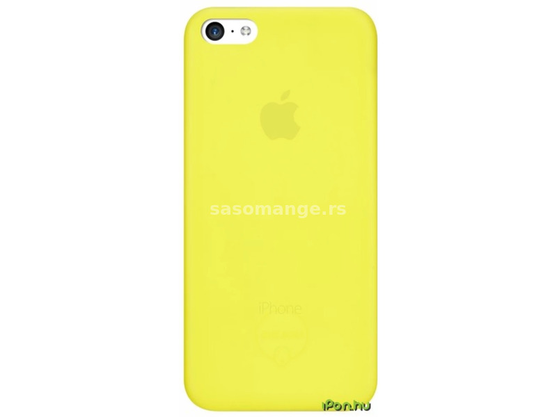 OZAKI O!coat 0.3 Jelly iPhone 5c case yellow