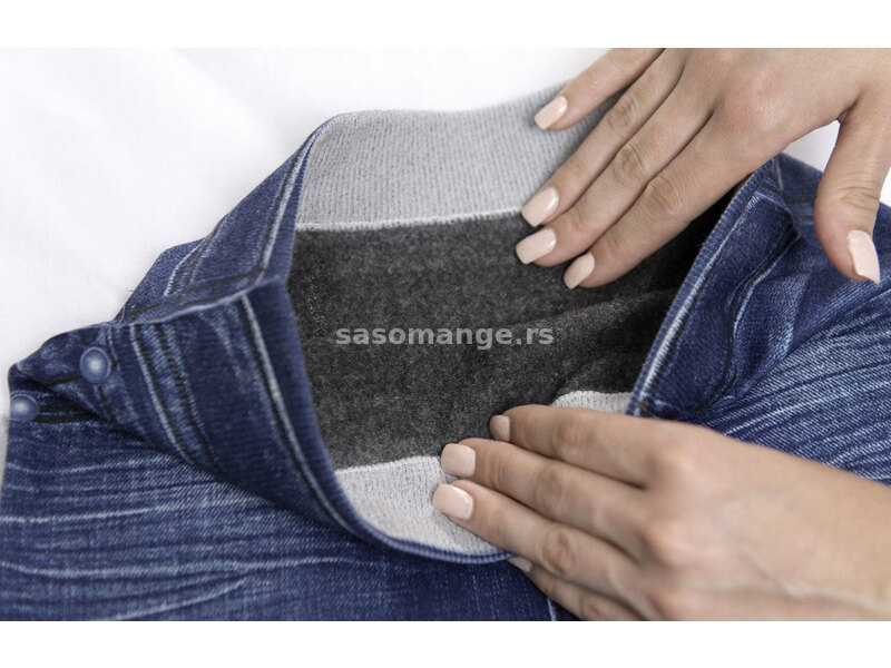Slim i Lift caresse jeans steznik crni S/M