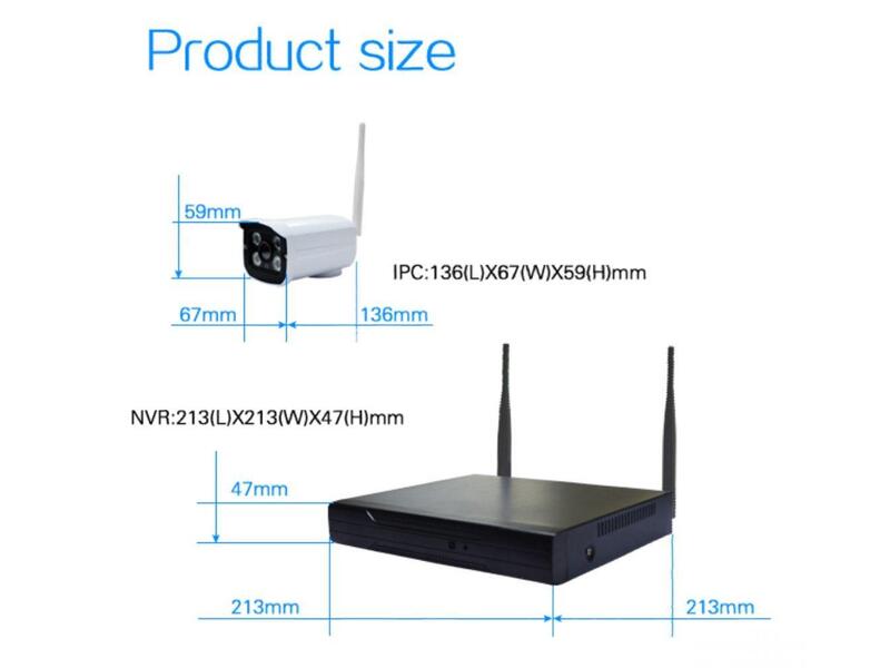 Najnoviji Model Wifi Video Nadzor Sa 4 ili 8 IP HD 5G Kamera
