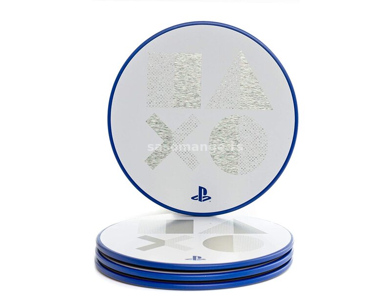 Podmetači Za čaše Playstation 5 - Metal Coasters