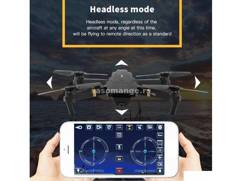 Dron - quadcopter selfie dron sa 720p wi-fi kamerom-Novo!