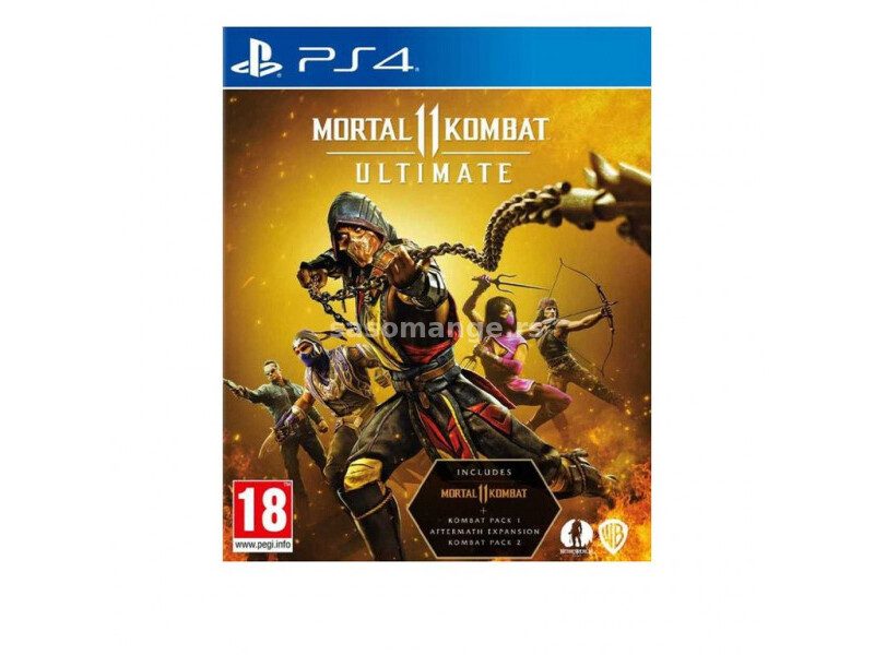 PS4 Mortal Kombat 11 Ultimate Edition