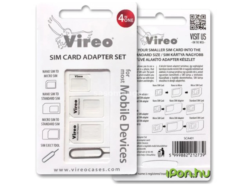 VIREO SCA401 Sim Card Adapter