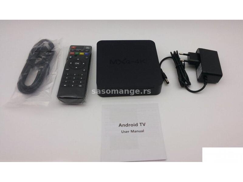 Android smart tv box mxq-4k-novo!