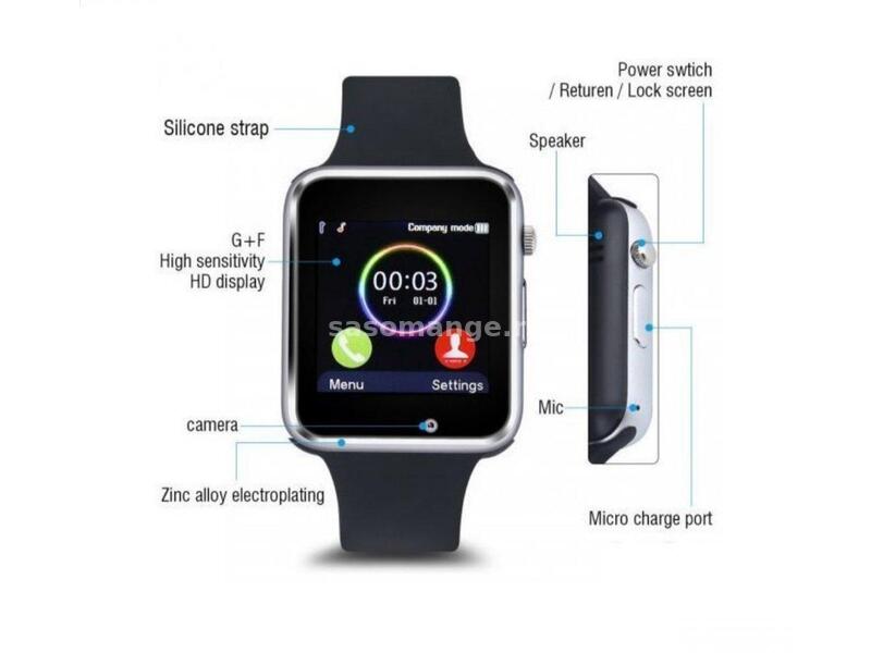 Sat A1 Telefon Smart Watch-Novo!
