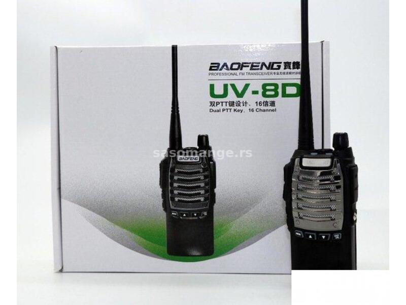 Baofeng uv-8d uhf radio stanica pojacan model 3800mah
