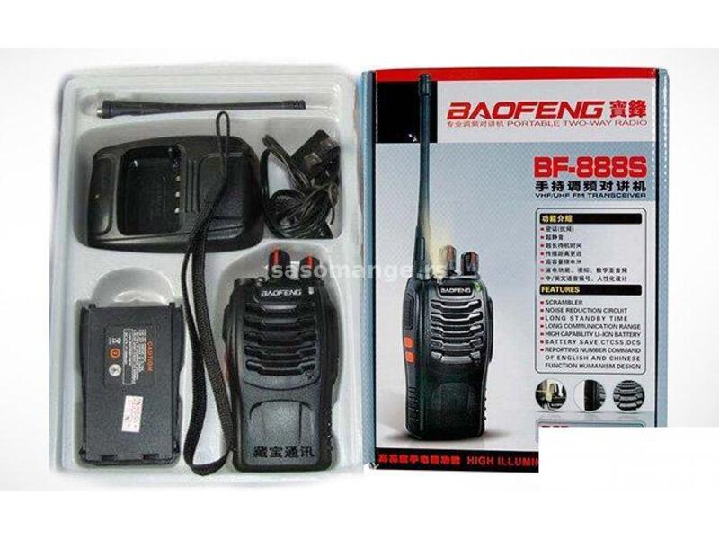 Baofeng - radio stanica 2kom 16 kanala (888s)