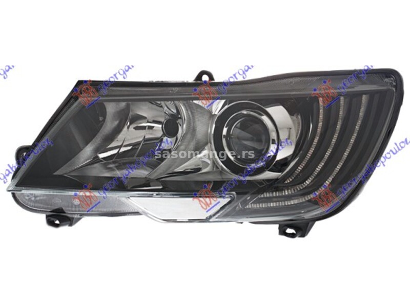 FAR Bi-XENON AFS SA LED DNEVNIM SVETLOM (HELLA) SKODA SUPERB 13-15