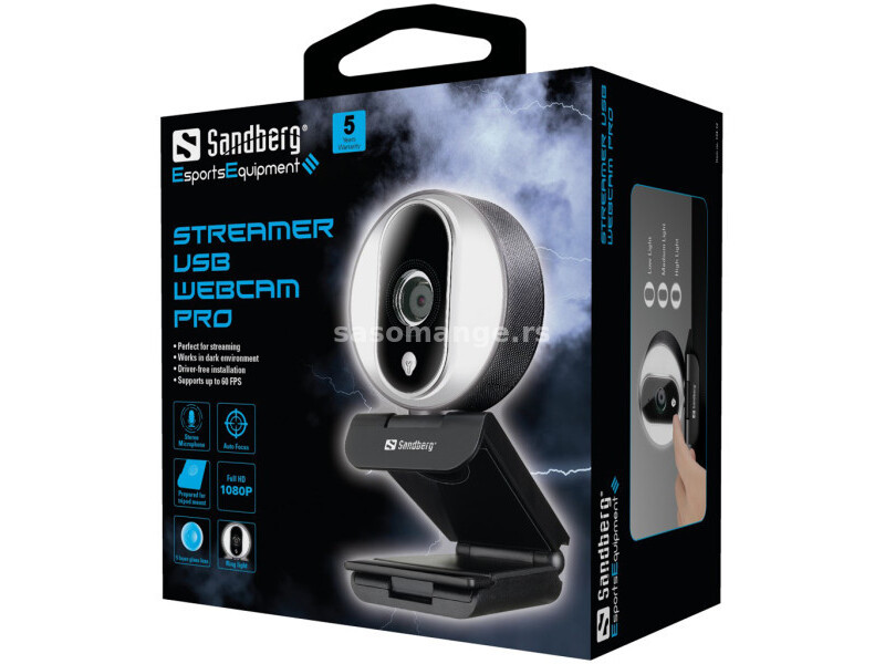 WEB kamera Sandberg Streamer Pro 134-12