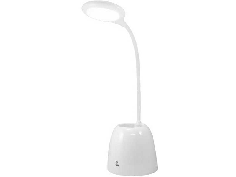 Stona LED lampa sa punjivom baterijom i fleksibilnim vratom Prosto LSL-Q10/WH