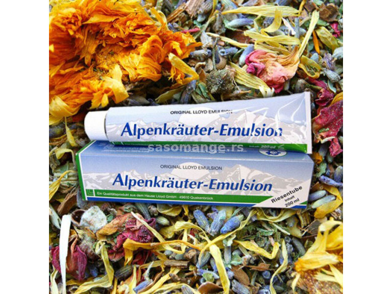 Krema od alpskih trava - Alpenkrauter 200ml