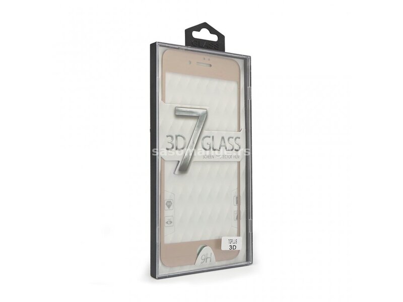Staklo (glass) za iPhone 7 Plus/8 Plus zakriv (3D) G zlatna