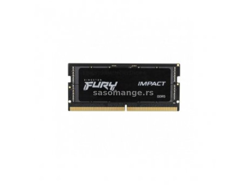 KINGSTON SODIMM DDR5 16GB 4800MT/s KF548S38IB-16 Fury Impact black