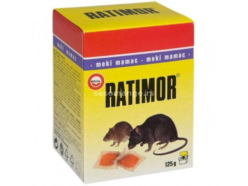 Ratimor mamak za miševe i pacove 500g
