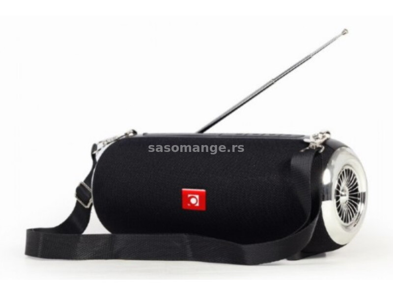 SPK-BT-17 Gembird Portable Bluetooth speaker +handsfree 2x5W, FM, USB, SD, AUX + antena black