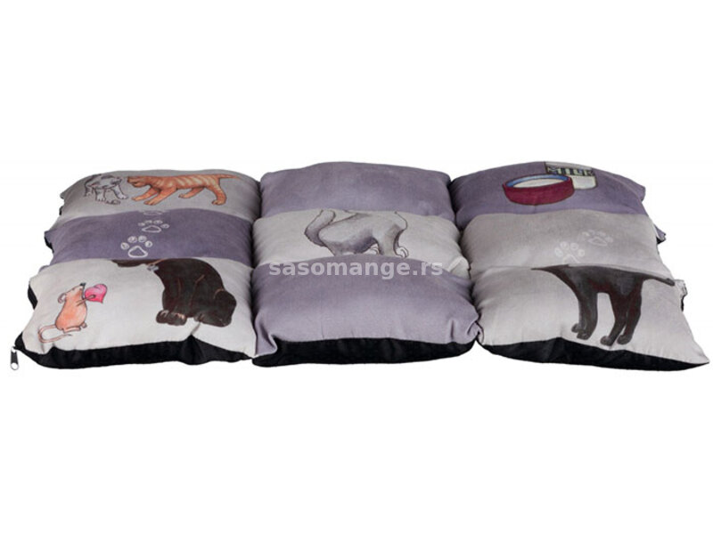 Jastuk za mačke Patchwork Grey Trixie 37074