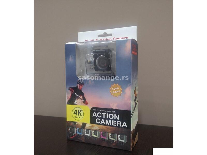 Akciona Kamera 4K ULTRA HD Go Pro Sportska Kamera 1080P