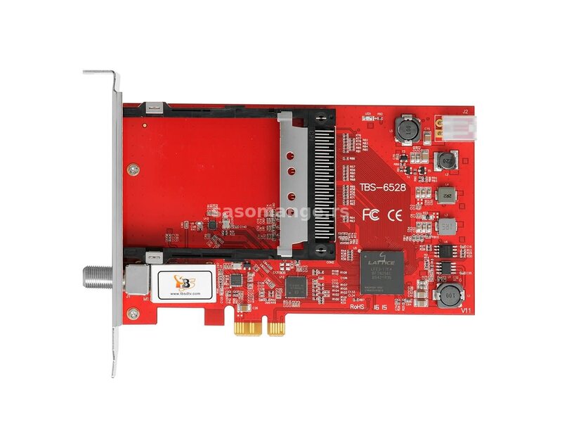 TBS6528 PCI-e Card, DVB-S2/S, DVB-T2/T, DVB-C2/C, DVB-S2X