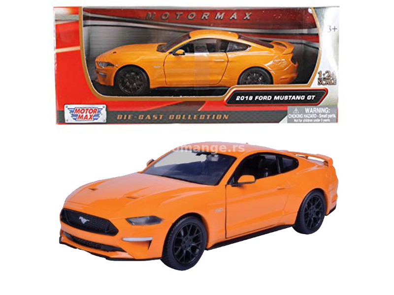 Automobil metalni 1:24 2018 Ford MustangGT