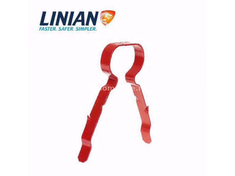Linian Fire Clip Double Red 6-8mm