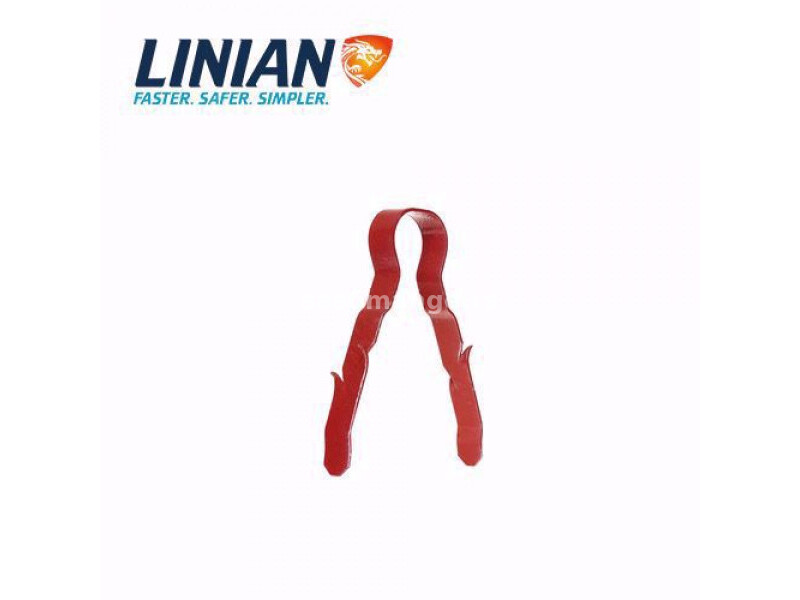 Linian Fire Clip Single Red 9-11mm
