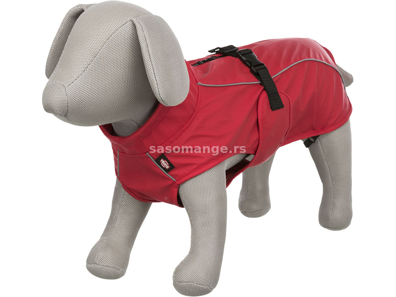 Kišni mantil za pse Vimy Red leđa 30cm Trixie 680221