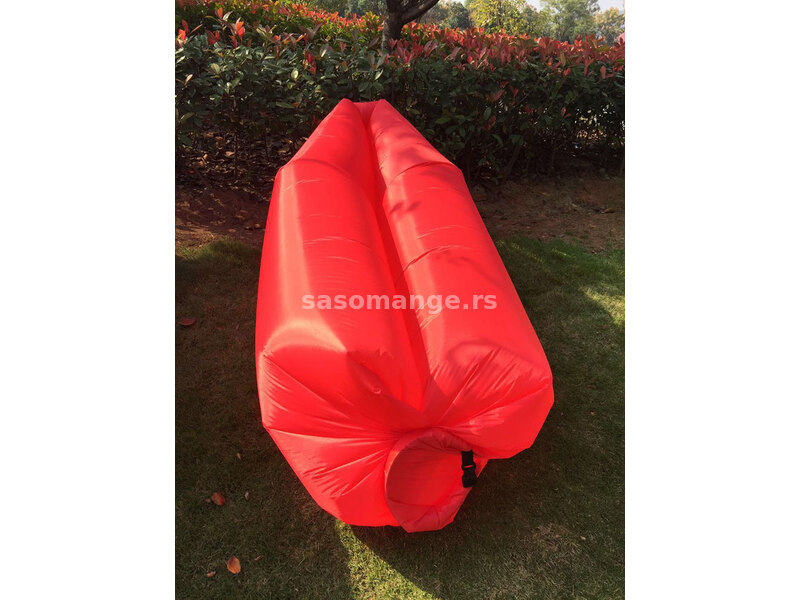 Air sofa ležaljka crvena