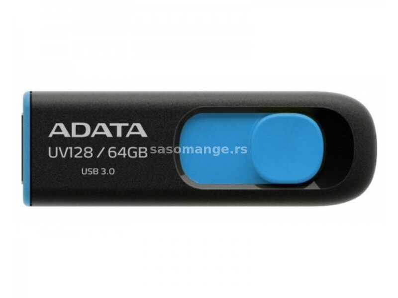 A-DATA 64GB 3.1 AUV128-64G-RBE crno plavi