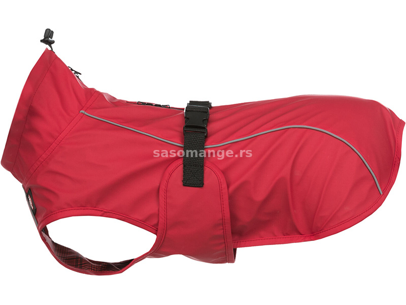 Kišni mantil za pse Vimy Red leđa 70cm Trixie 680228