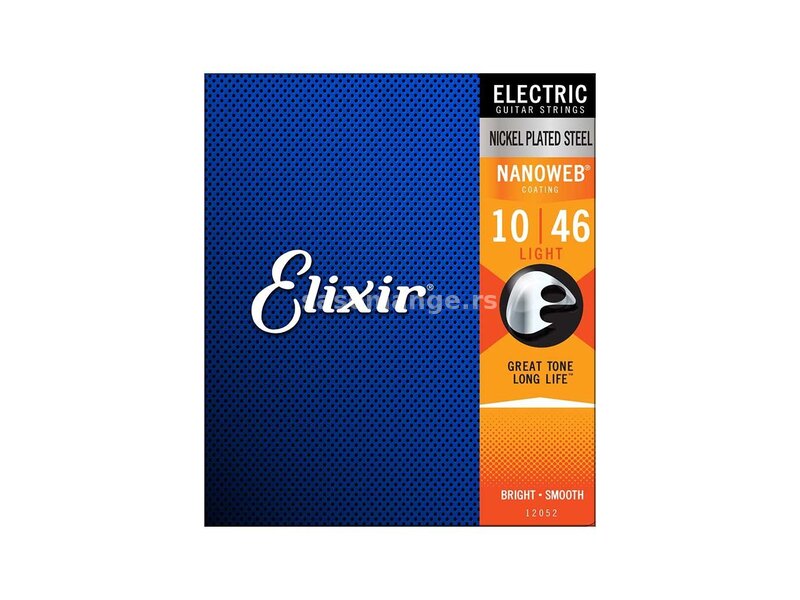 Elixir 12052 Nanoweb žice za električnu gitaru 10-46