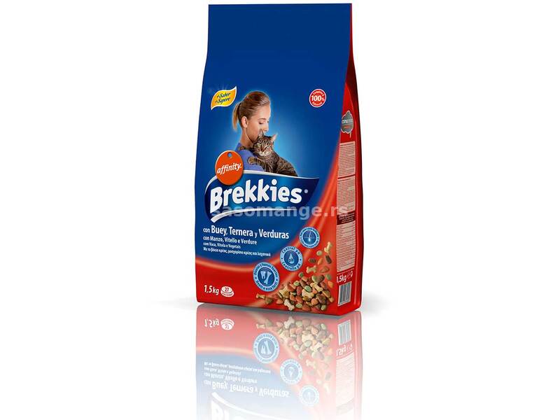 Brekkies Mix Beef Hrana za mačke - Govedina - pakovanje 15kg