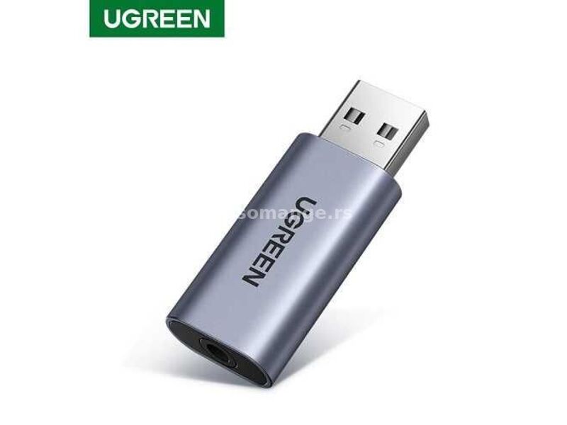 UGREEN Audio adapter CM383 USB 2.0 na 3.5mm