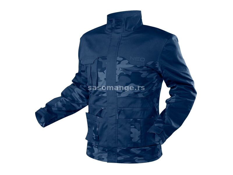 NEO TOOLS Bluza Camo Navy