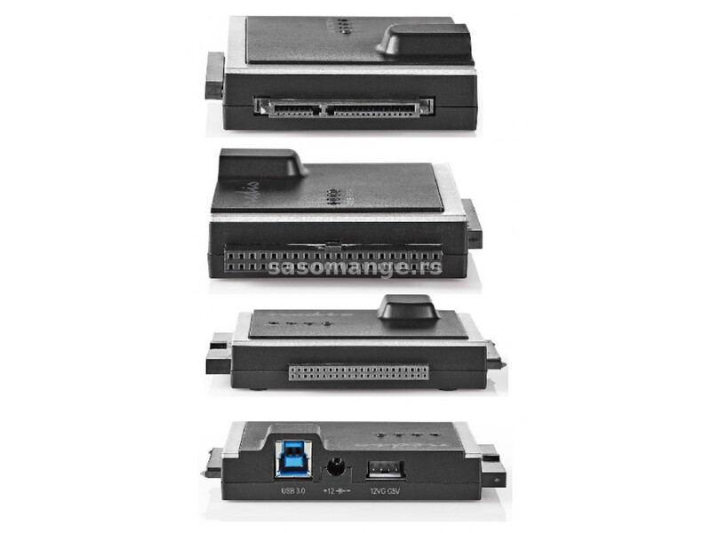 HDADIS100BK USB 3.0, za 2,5" i 3,5" HDD, IDE-SATA adapter