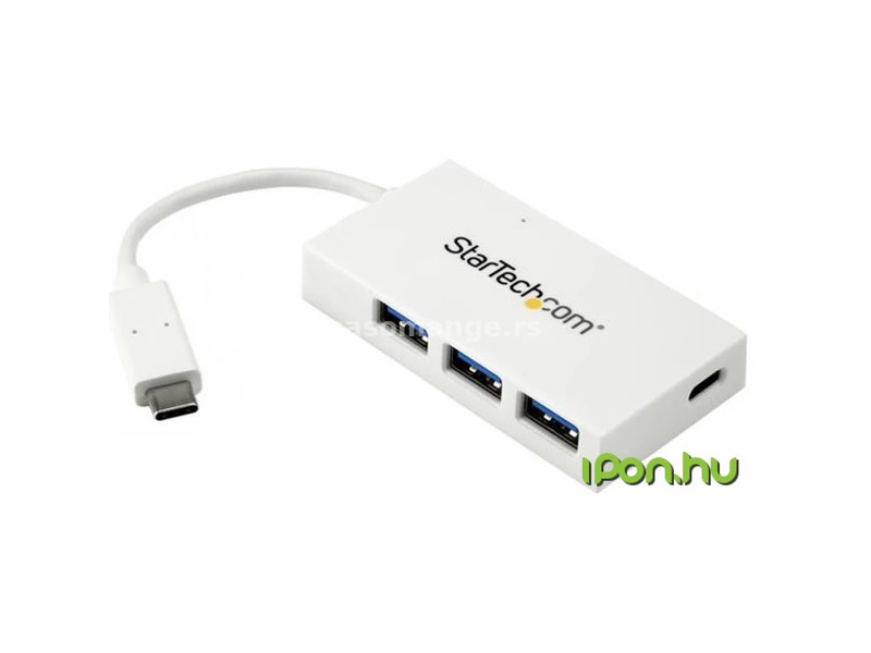 STARTECH 4-Port USB 3.0 Hub - USB-C to 1x USB-C and 3x USB-A white