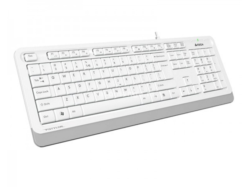 A4 TECH FK10 FSTYLER USB US bela tastatura