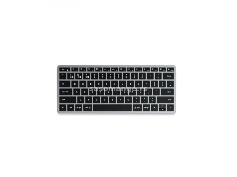 SATECHI Slim X1 Bluetooth BACKLIT Wireless Keyboard - US - Space Grey