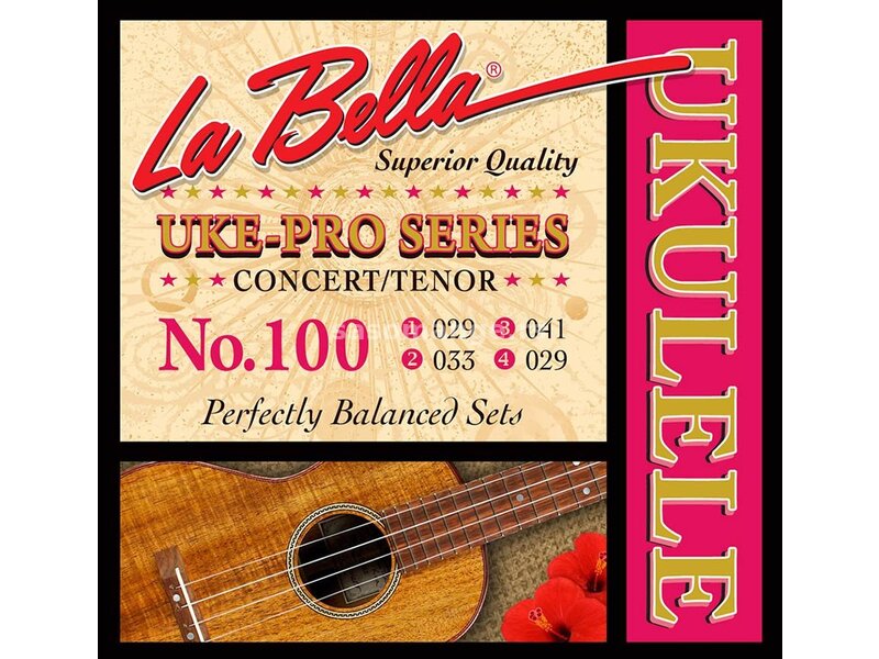 LaBella L-100 žice za concert/tenor ukulele