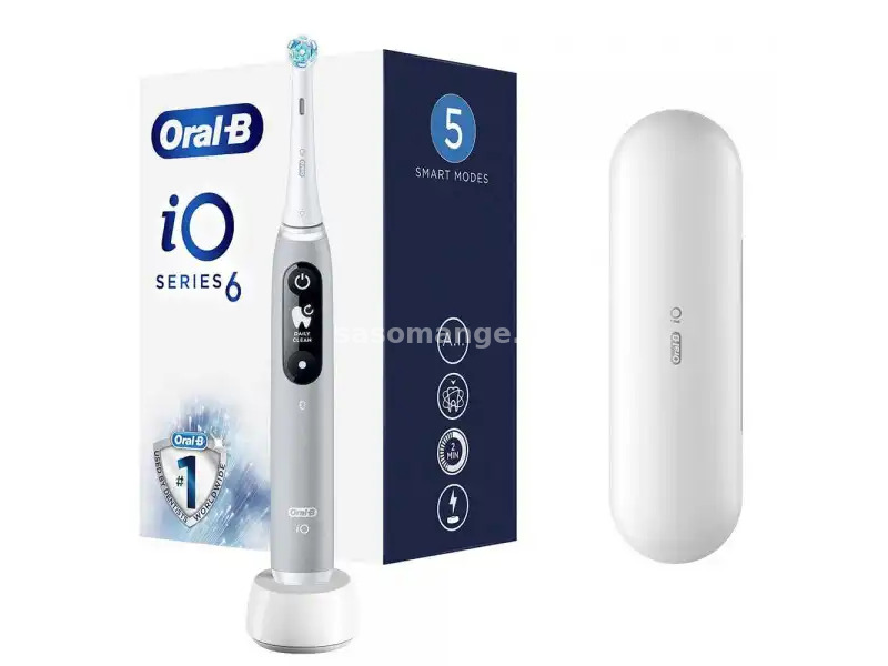 ORAL-B iO 6 Grey Opal Električna četkica za zube