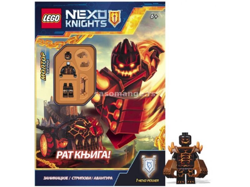 LEGO LEGO NEXO KNIGHTS: RAT KNJIGA